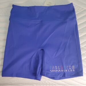 Fabletics Blue Athletic Shorts